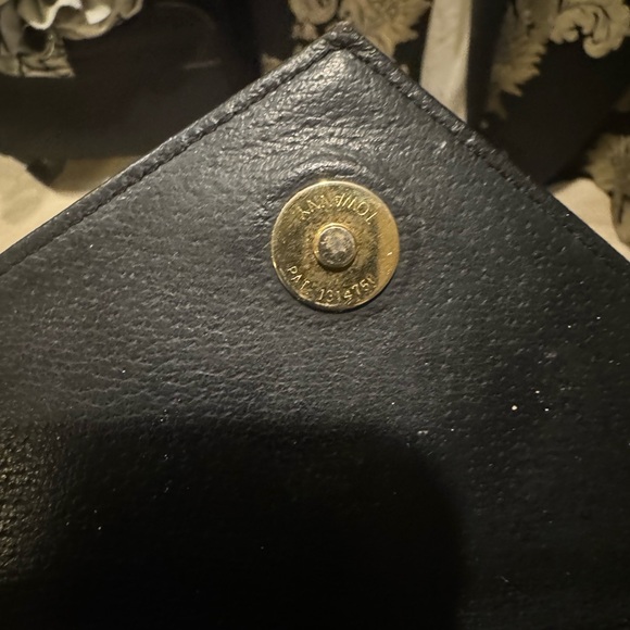 Vintage Givenchy Black Leather Shoulder bag. - Picture 6 of 16